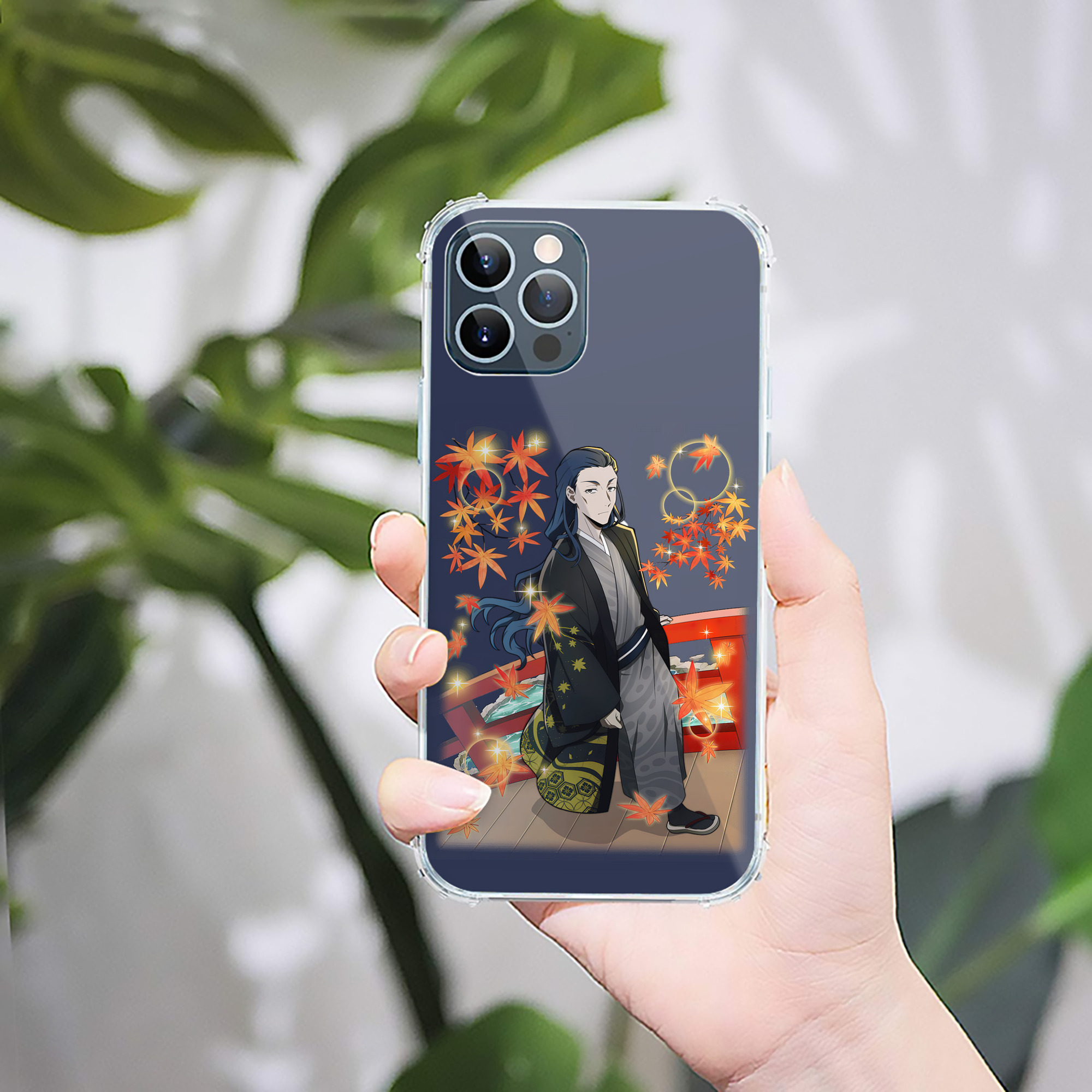 （画像用） 文豪ストレイドッグス Bungo Stray Dogs 【iPhone 12シリーズ対応】透明スマホケース（クリアソフトケース）